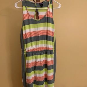 Patagonia Striped West Ashley Dress Size L